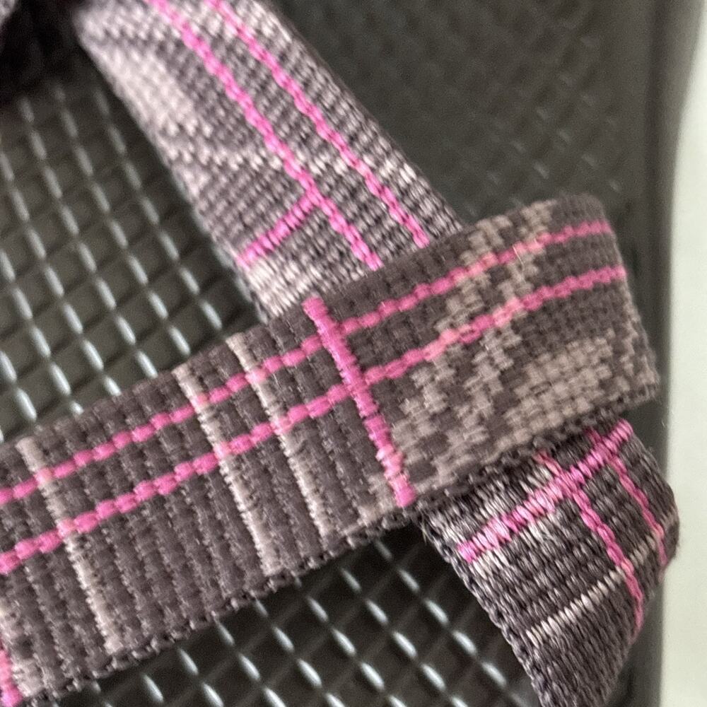 Chaco Z1 Adjustable Strap Classic Sandals Size 6 Beacon Magenta Purple Plaid - Picture 13 of 15